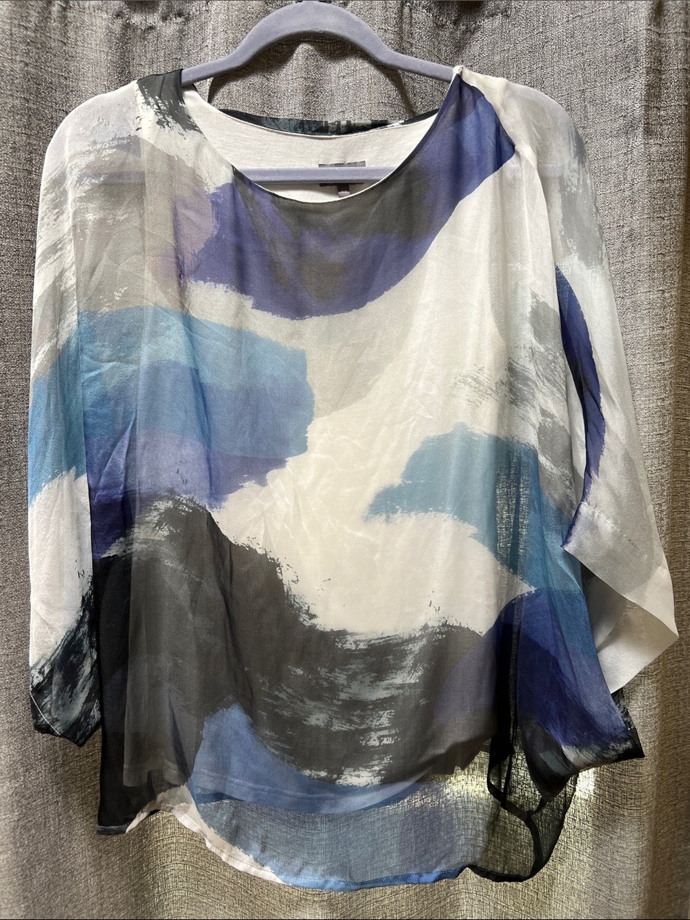 Phase Eight Silk Kaftan Top